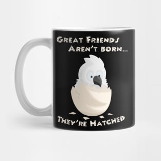 Umbrella Cockatoo Parrot Friends Hatched Mug